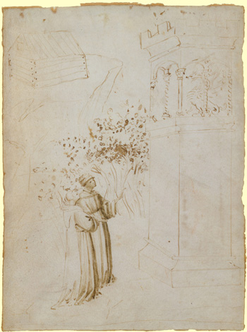 Рисунки Паломнического свитка. Ок. 1417-20.