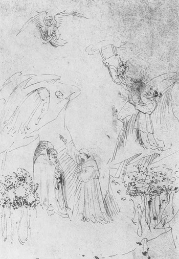 Рисунки Паломнического свитка. Ок. 1417-20.