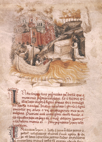 Рисунки Паломнического свитка. Ок. 1417-20.